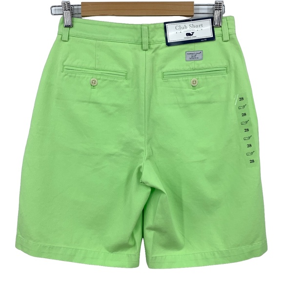 Vineyard Vines Classic Fit Club Short in Iguana Green Sz 28 - Picture 2 of 10